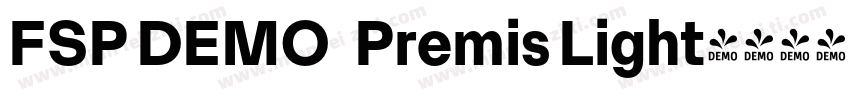 FSP DEMO   Premis Light字体转换